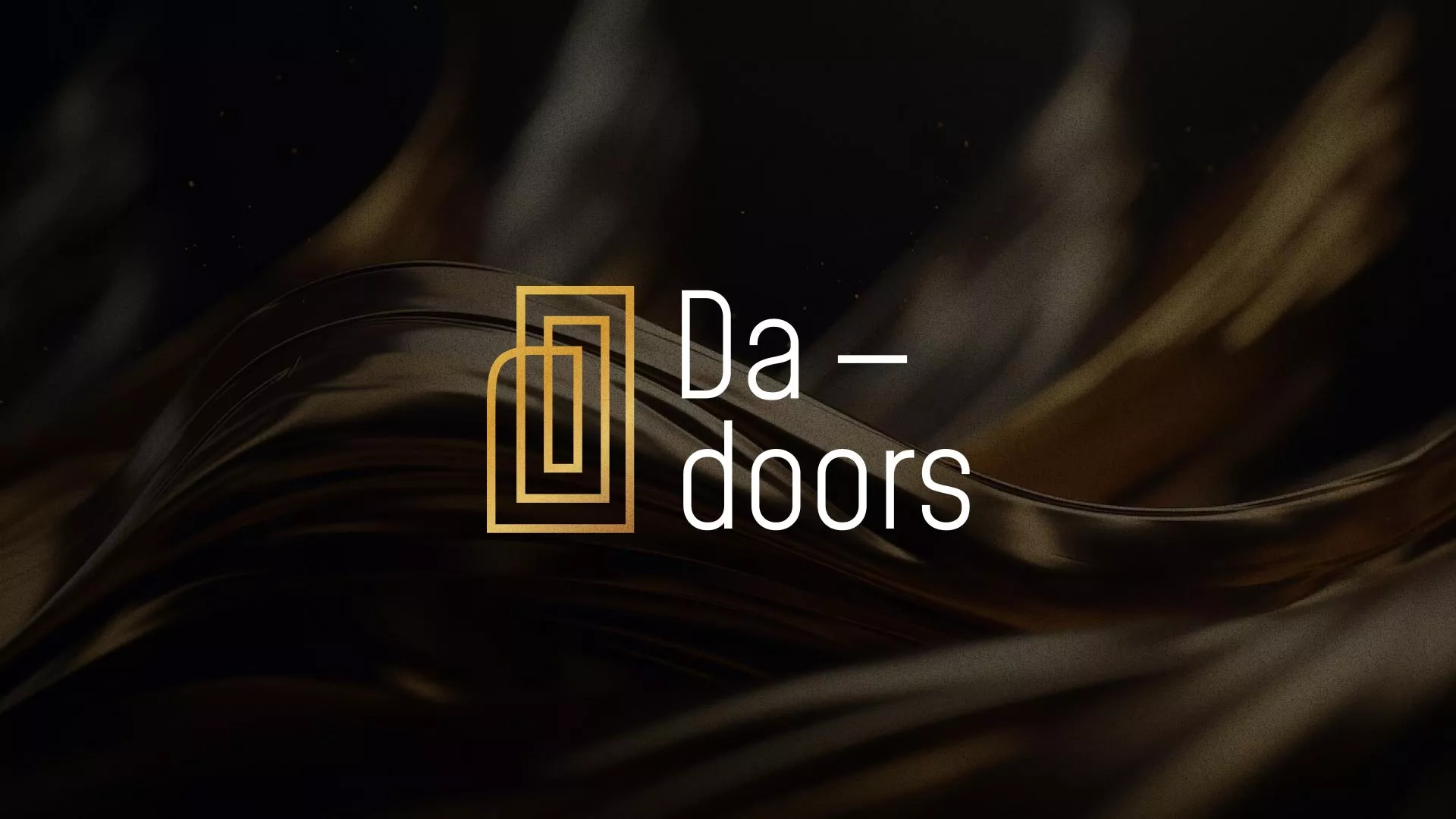 Разработка логотипа для компании «DA-DOORS» в Дзержинском